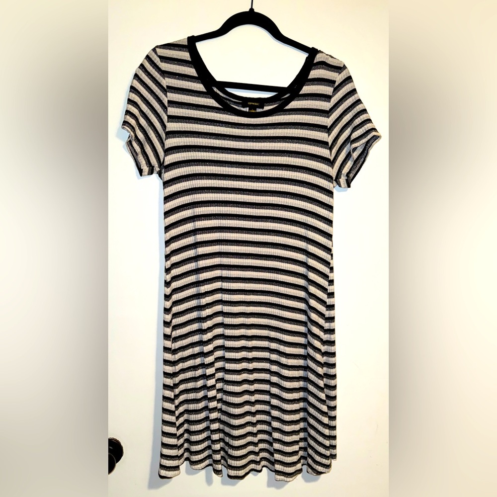 Large Sparkly T-Shirt dress